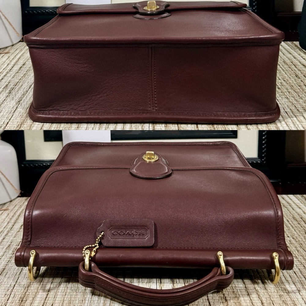 ❤️SOLD❤️Vintage Coach Mahogany Willis Bag 9927 Pristine - Picture 7 of 12